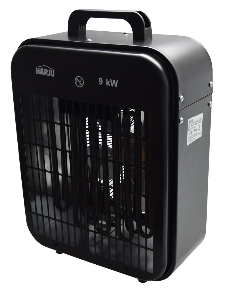 Rakennuslämmitin 400 V 9 kW IPX4