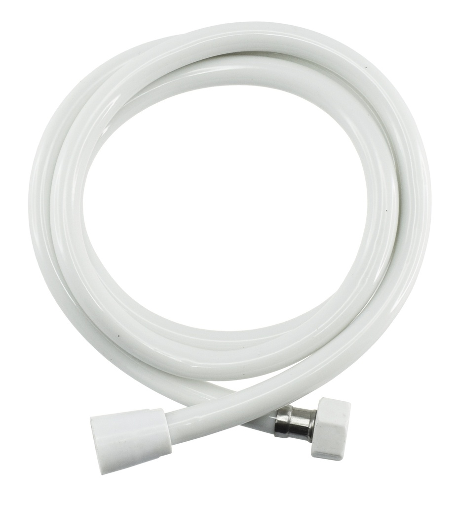 Suihkuletku 1,5 m valkoinen