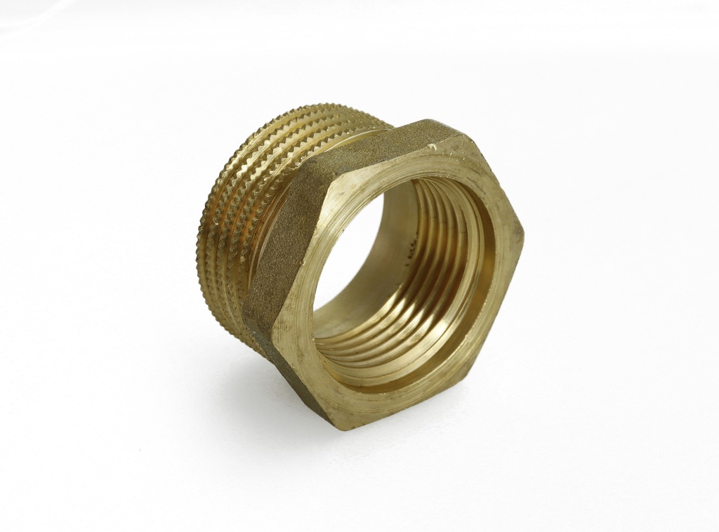 Supistusnippa 1" - 3/4" messinki