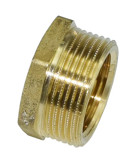 Supistusnippa 1 ¼" - 1" messinki