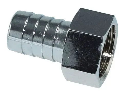 Letkuliitin 1/2" - 16 kromattu