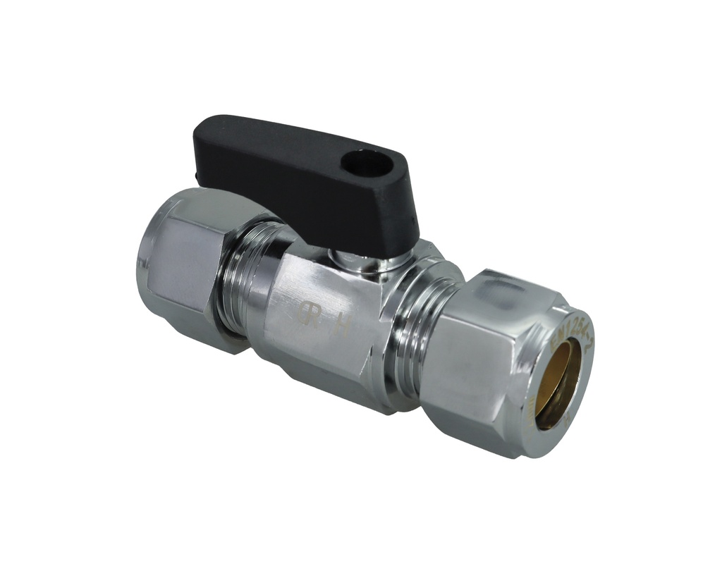 Kuulasulkuventtiili 12-12 kahvalla