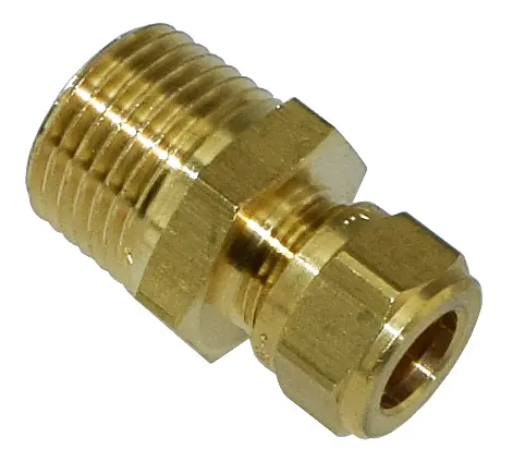 Puserrusliitin ulkokierre 1/2" - 10