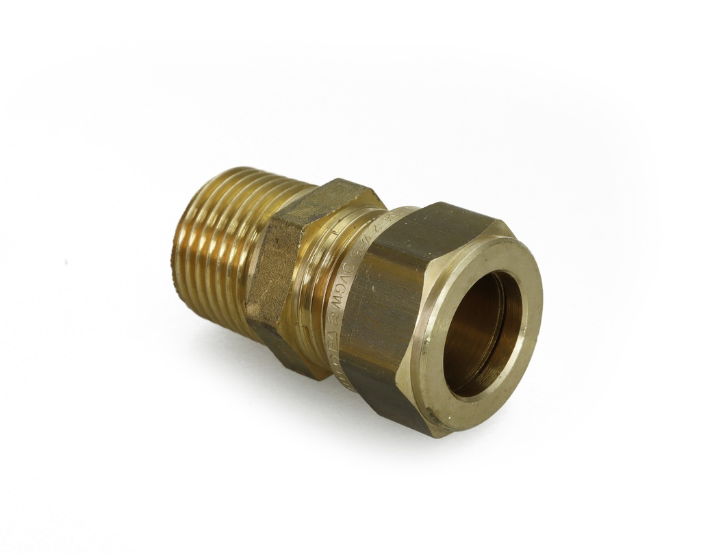 Puserrusliitin ulkokierre 1/2" - 15