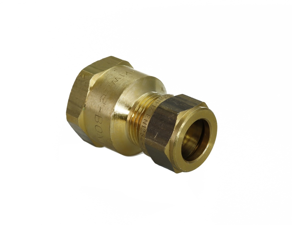 Puserrusliitin sisäkierre 1/2" - 15
