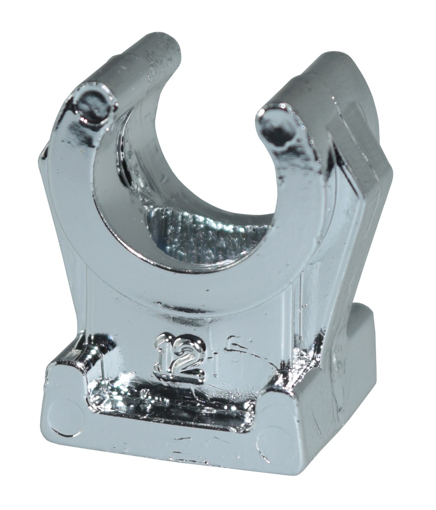 Putkipidin 12 mm 1-os kromattu 4 kpl