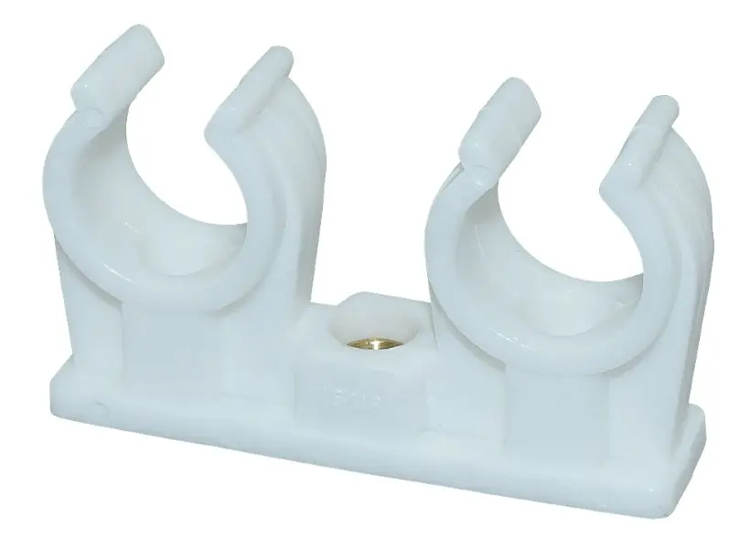 Putkipidin 18 mm 2-os. valkoinen