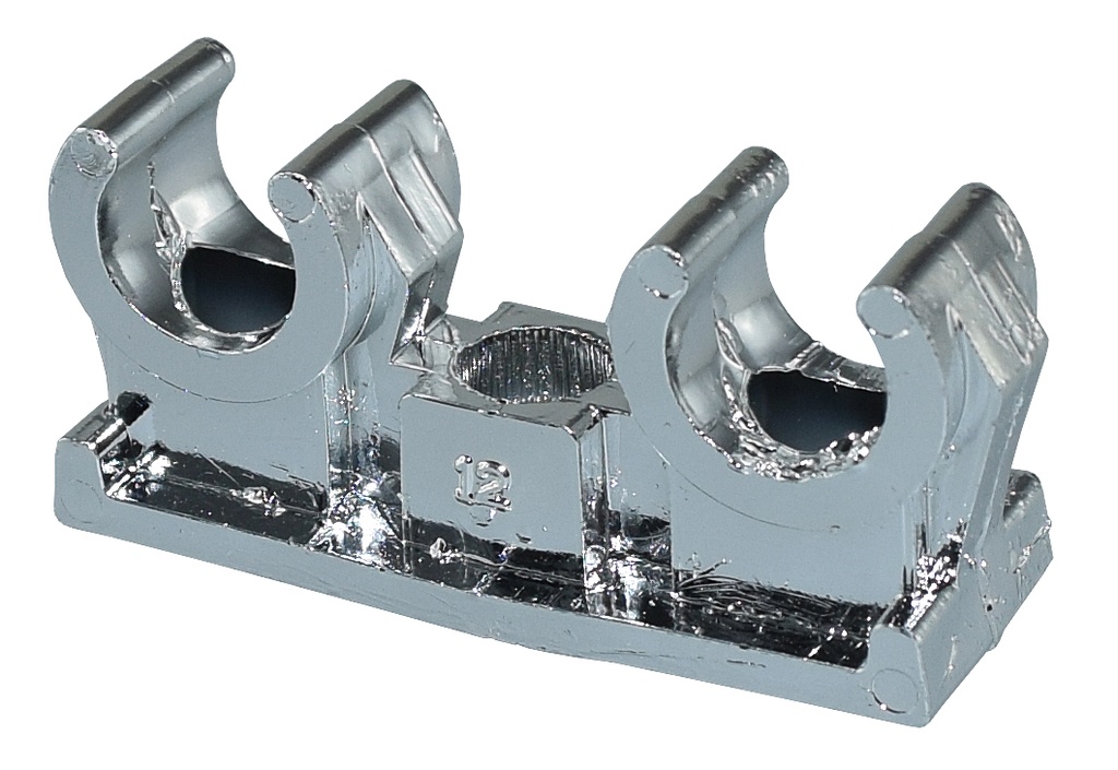 Putkipidin 12 mm 2-os. kromattu