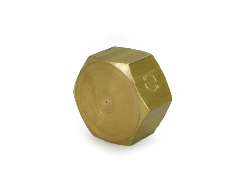Hattu 3/8" messinki