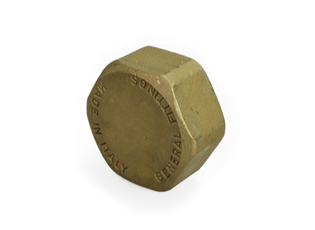 Hattu 3/4" messinki