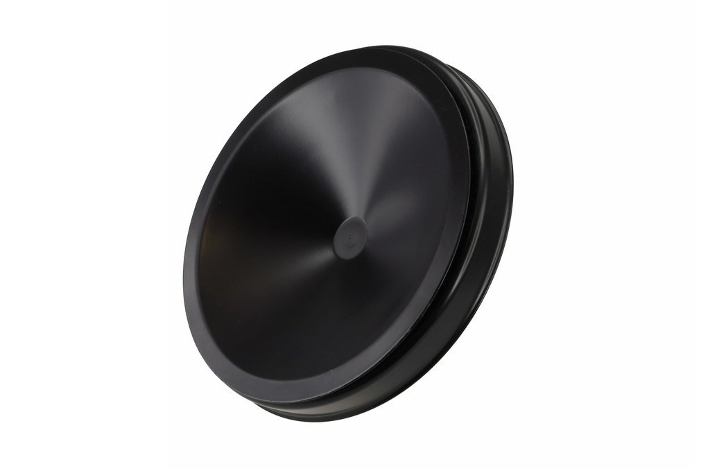 Tuloilmaventtiili 125 KSV  musta