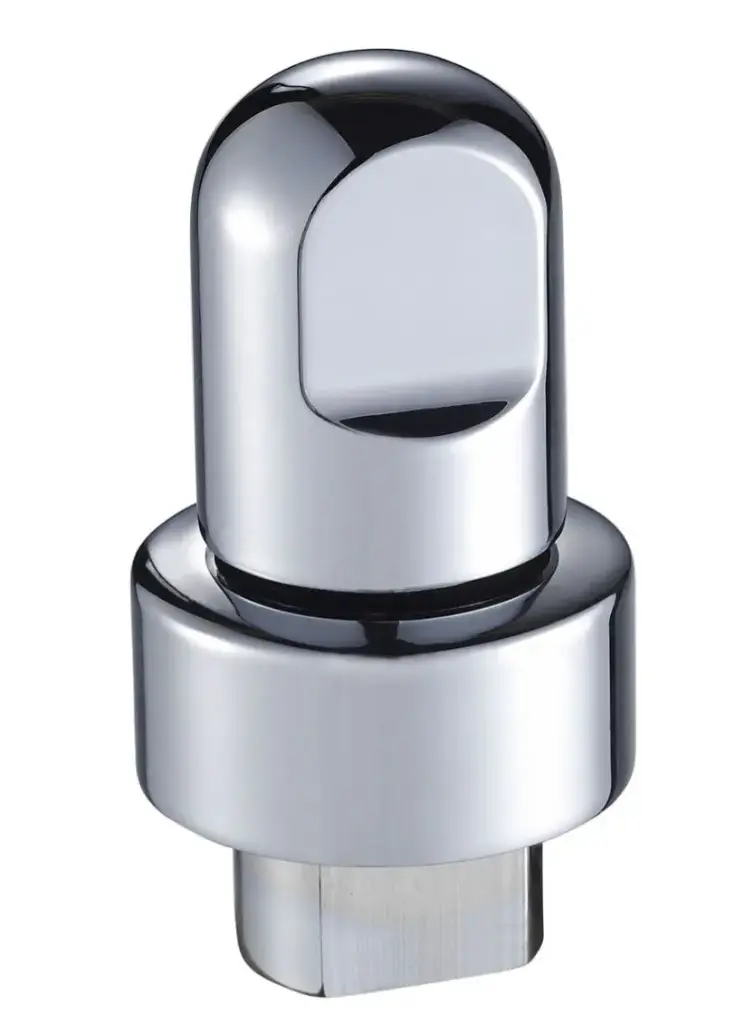 Pesukoneventtiili tasoon kromi fastfix-kiinnitys