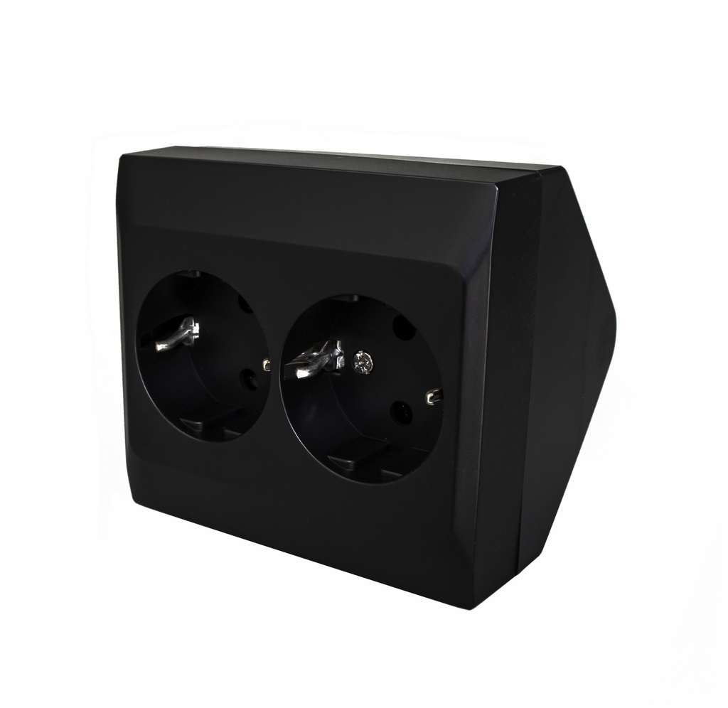 Pistorasia HIILI  2-os pinta kulma maadoitettu RL