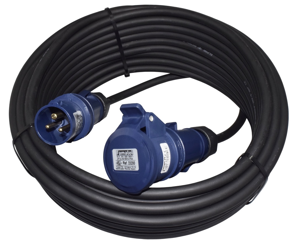 Jatkojohto caravan 3x2.5H07RN-F 25 m IP44