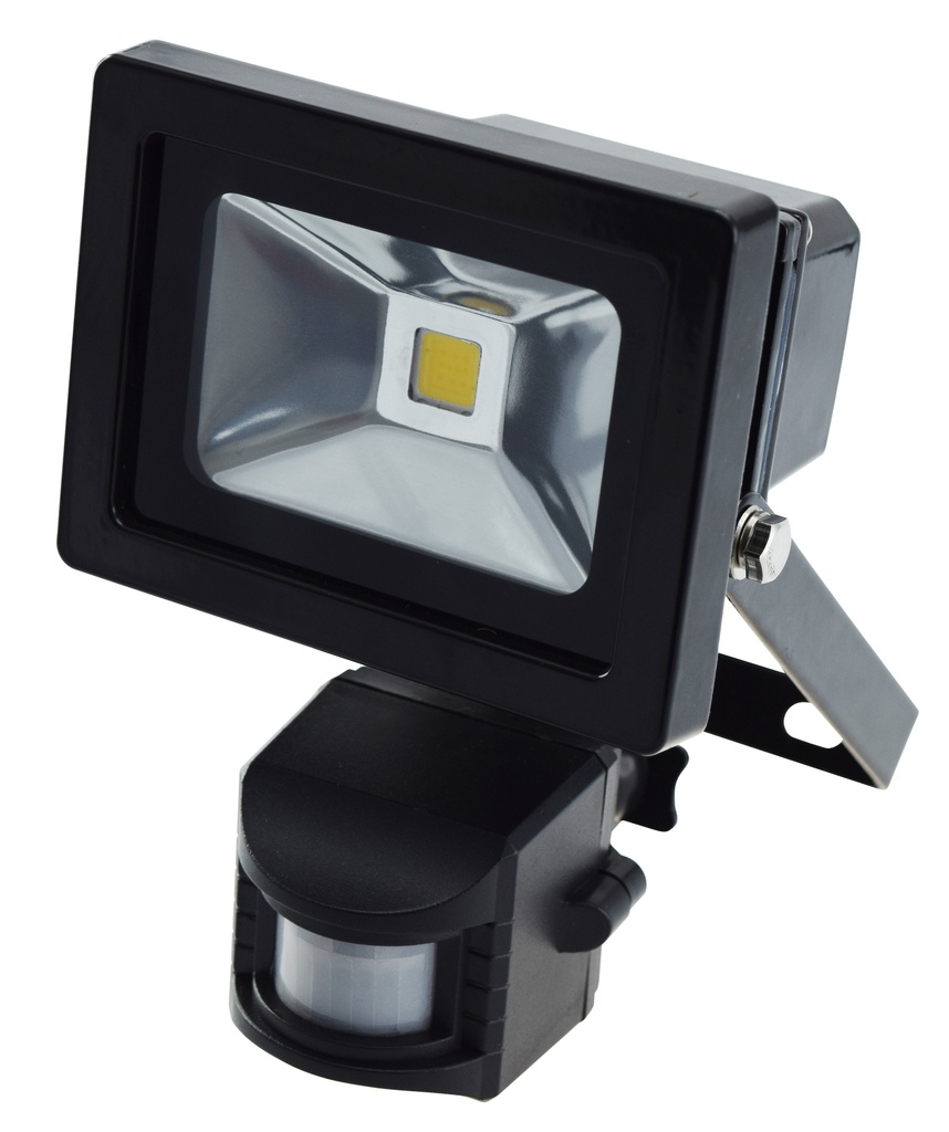 Valonheitin DOZEN tunnistin 12 V 10 W 750 lm 4K IP44 musta