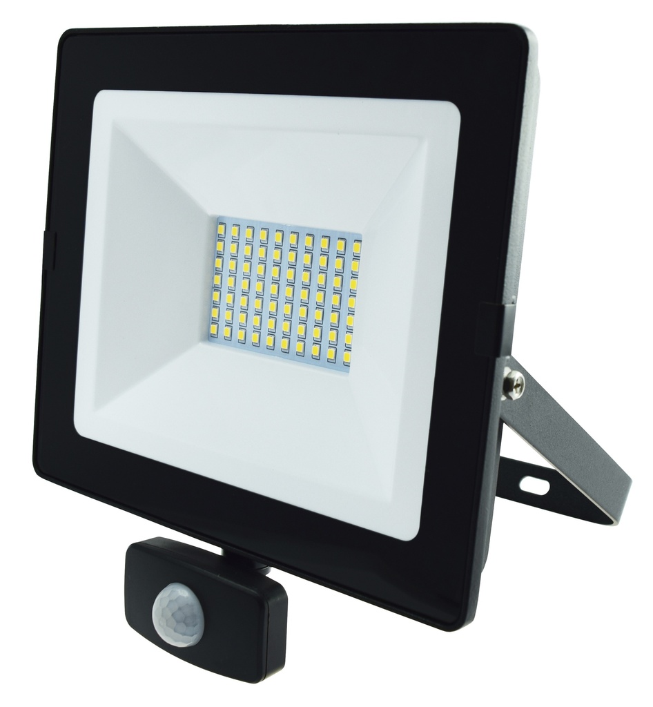 Valonheitin PROMO tunnistin 50 W 5000 lm 4000K IP44 musta