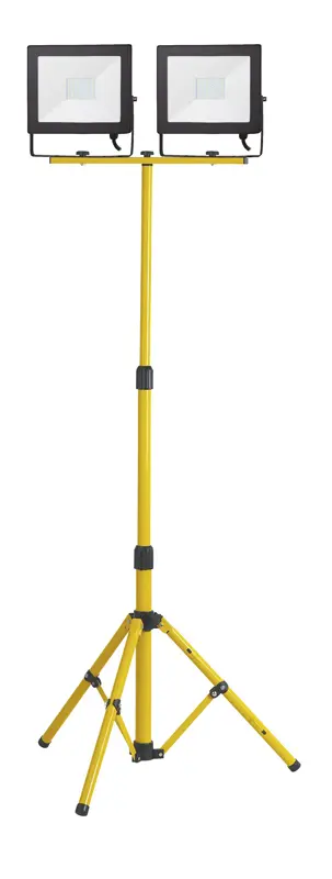 Valonheitin WORK kolmijalka 2x50 W 2x4000lm 4000K IP44