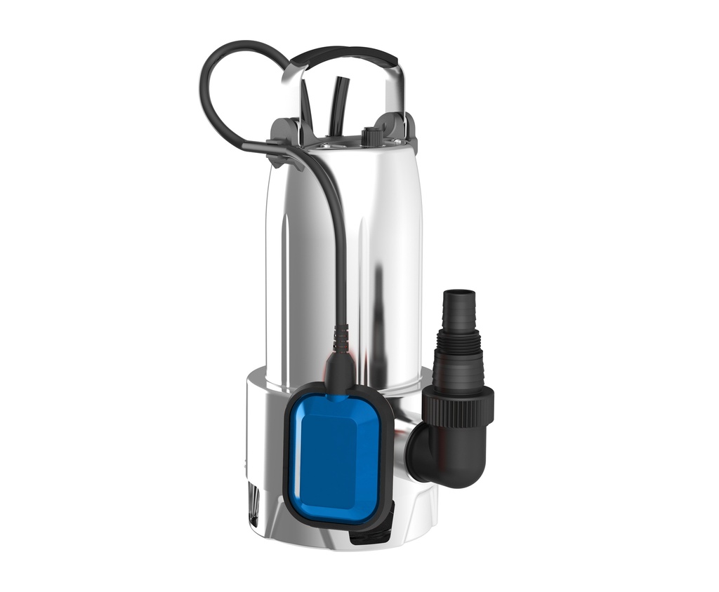 Uppopumppu 1000W terästä likaiselle vedelle