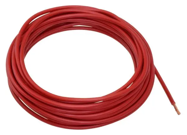 Autojohto AJ 1,0 K2 punainen 5 m