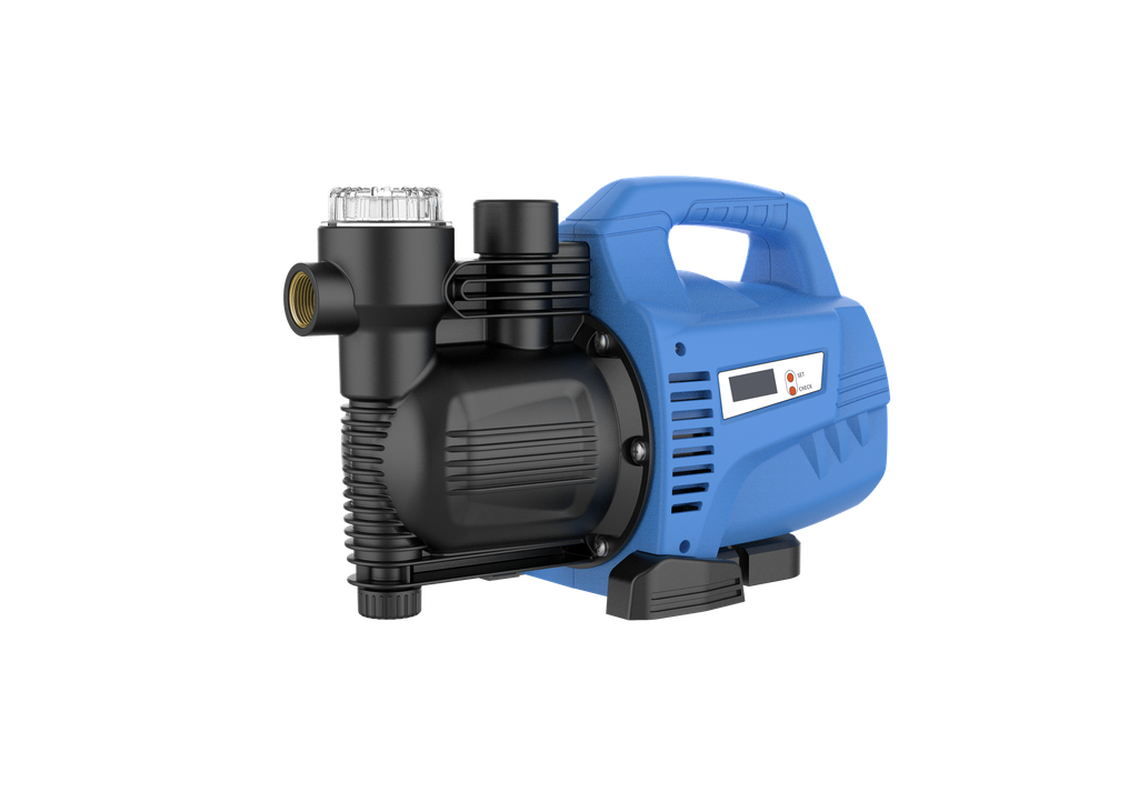 Vesiautomaatti 800 W painekytkimellä ja LCD-näytöllä