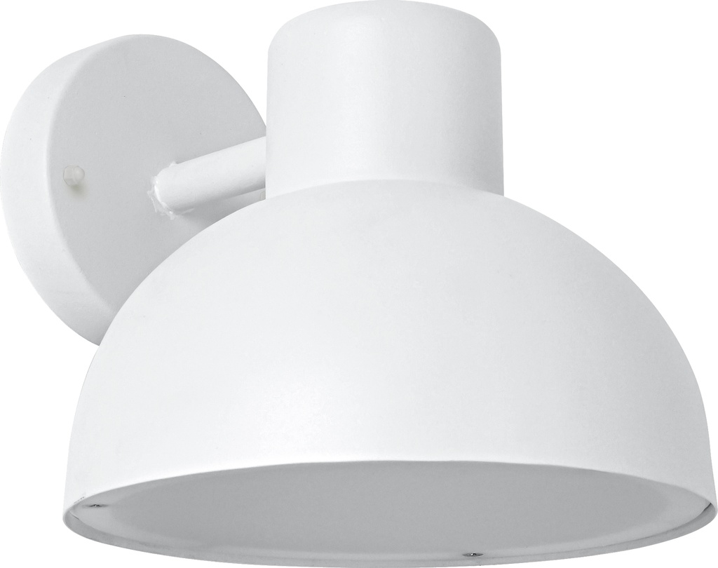 Seinävalaisin PISPALA E27 IP44 valkoinen