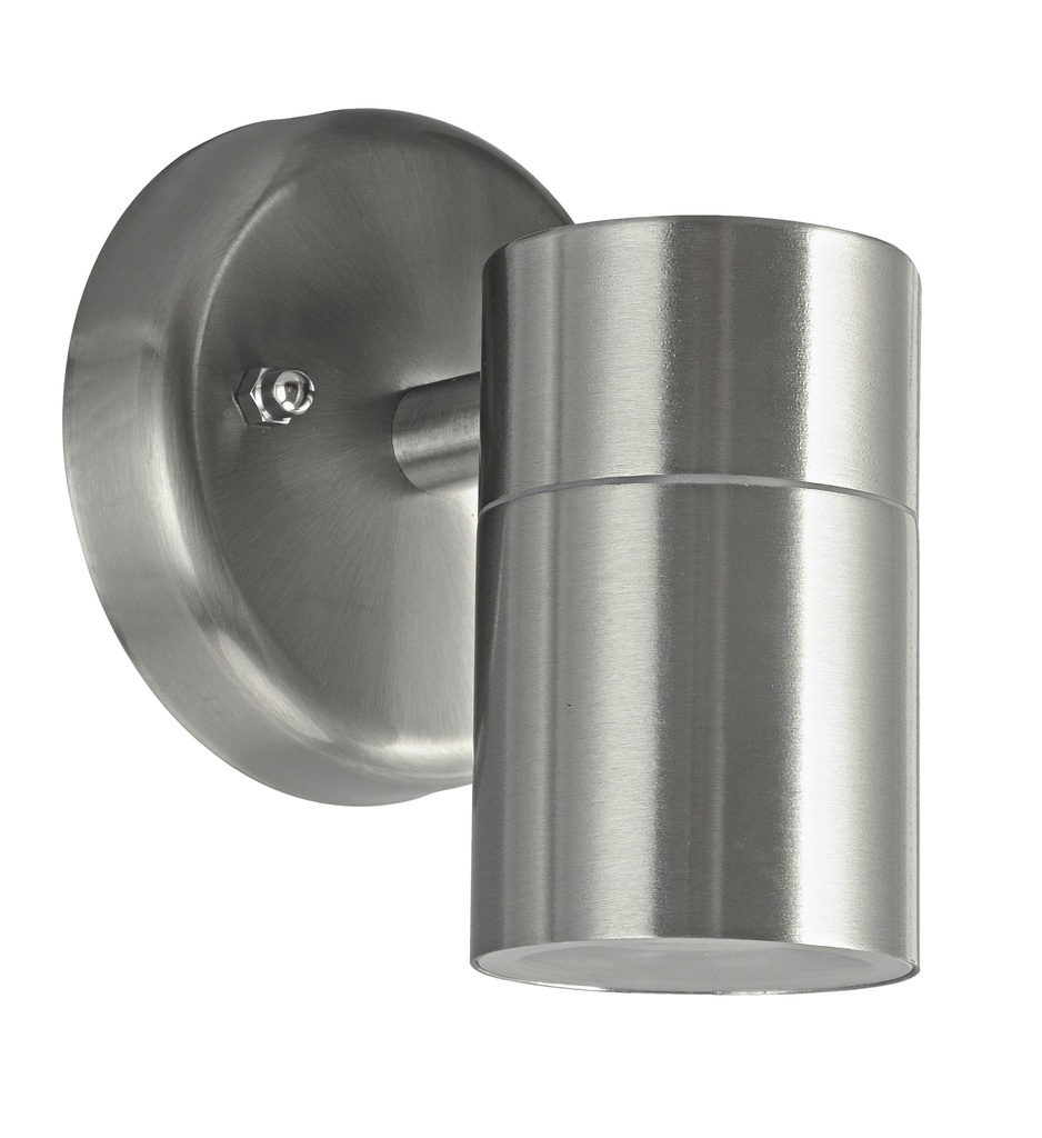 Seinävalaisin AMURI GU10 alas IP44 teräs