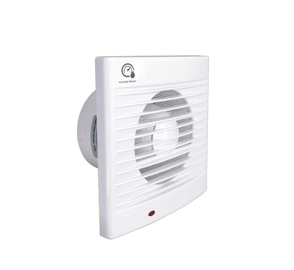 Kylpyhuonetuuletin  kosteusanturilla