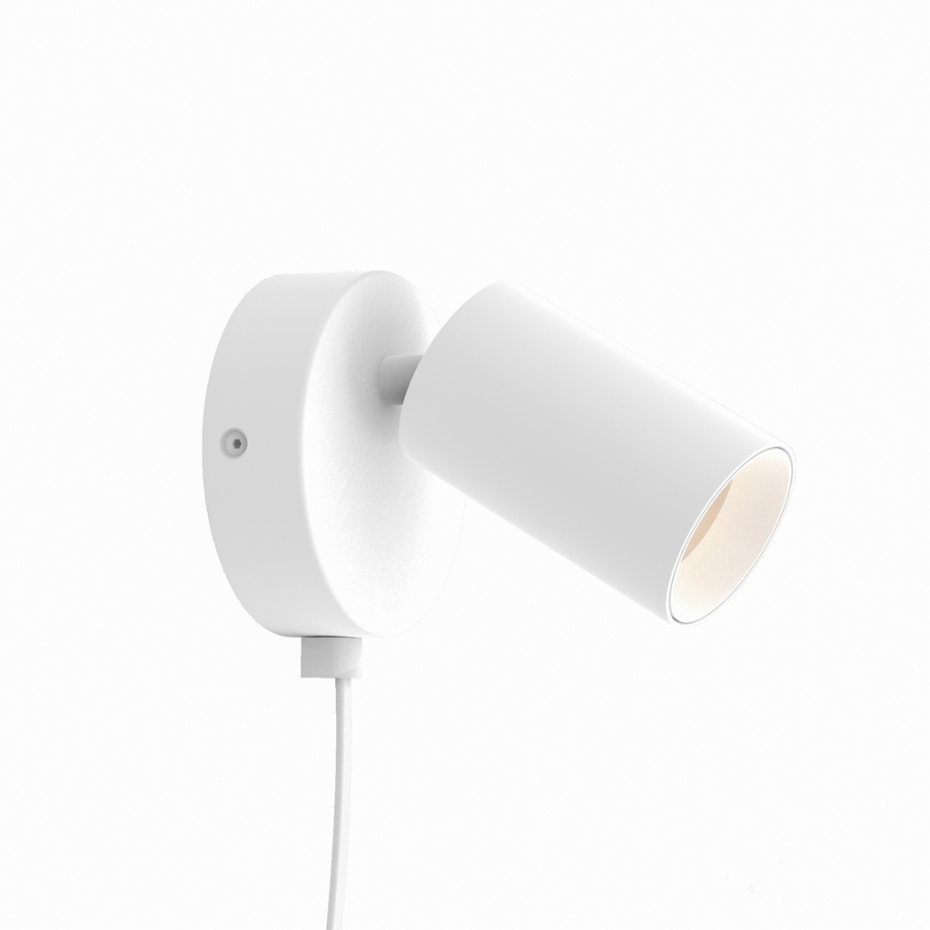 Seinävalaisin PRIMUS GU10 valkoinen