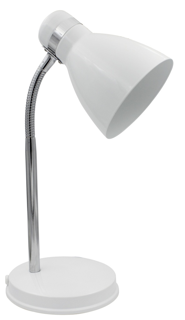 Pöytävalaisin OPPI E27 valkoinen