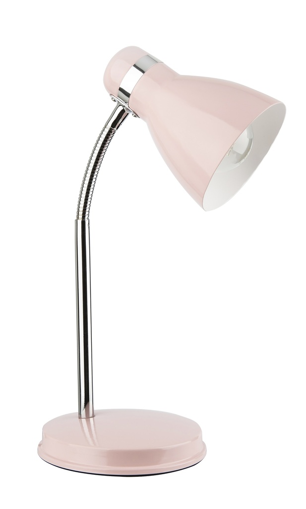 Pöytävalaisin OPPI E27 pinkki