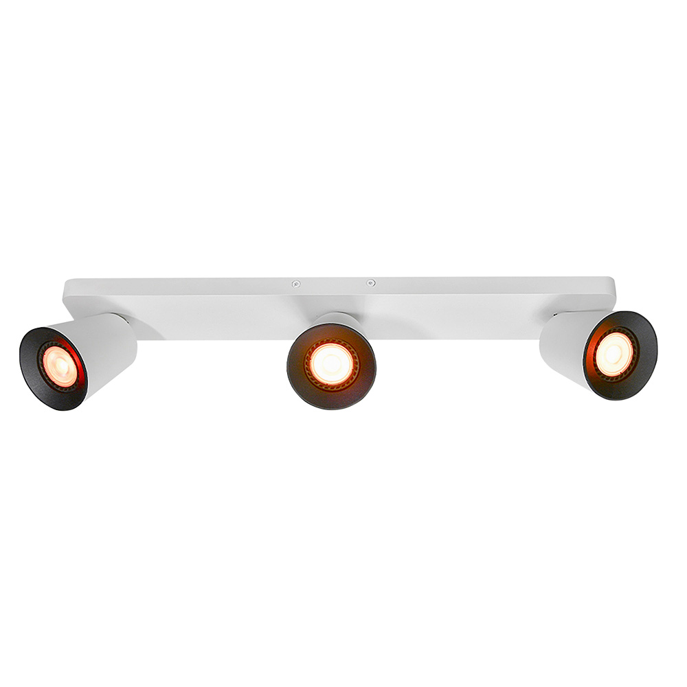 GTV by HARJU Kattovalaisin ELLI 3-osainen valkoinen