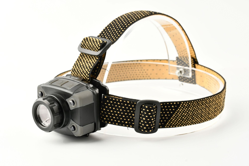 LED-otsavalaisin 550 lm ladattava/paristokäyttöinen IP44