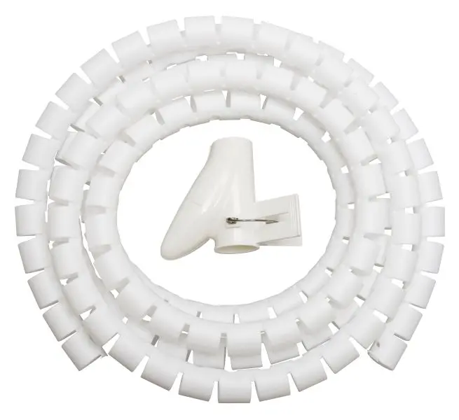 Kaapelipiilo Harju 2,5 m valkoinen