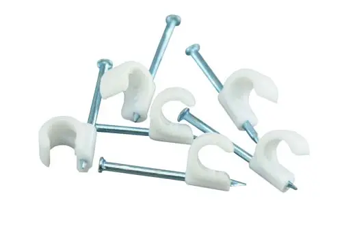 Naulakiinnike 3-5 mm valkoinen 25 kpl