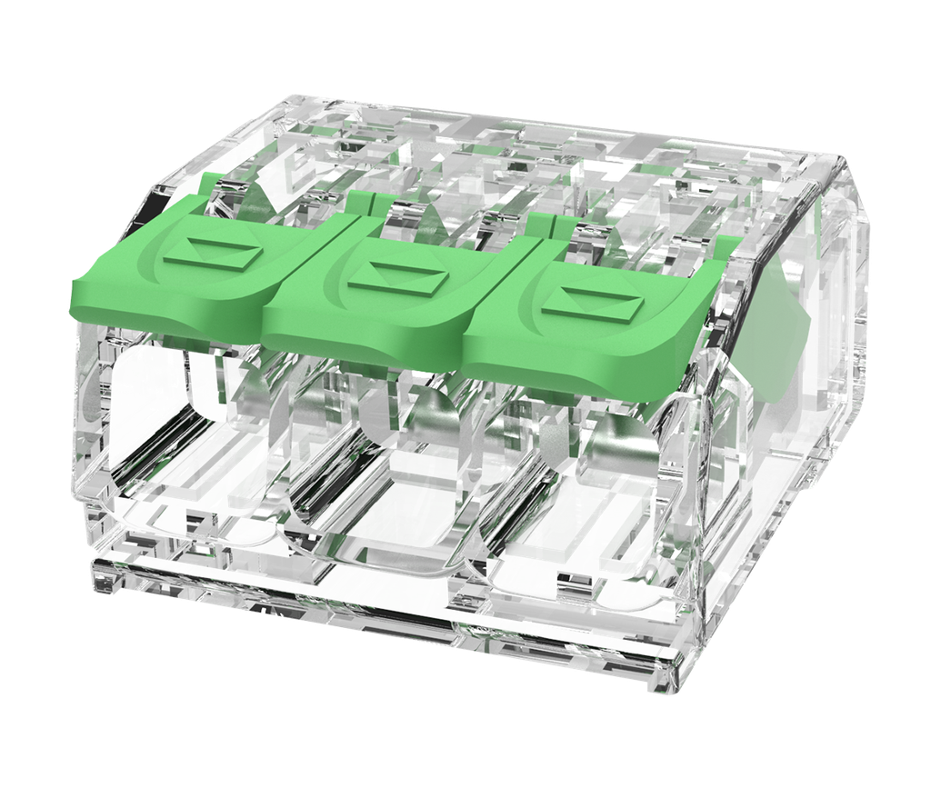 Vipuliitin Harju 3-napainen 0.2-4 mm² 25 kpl