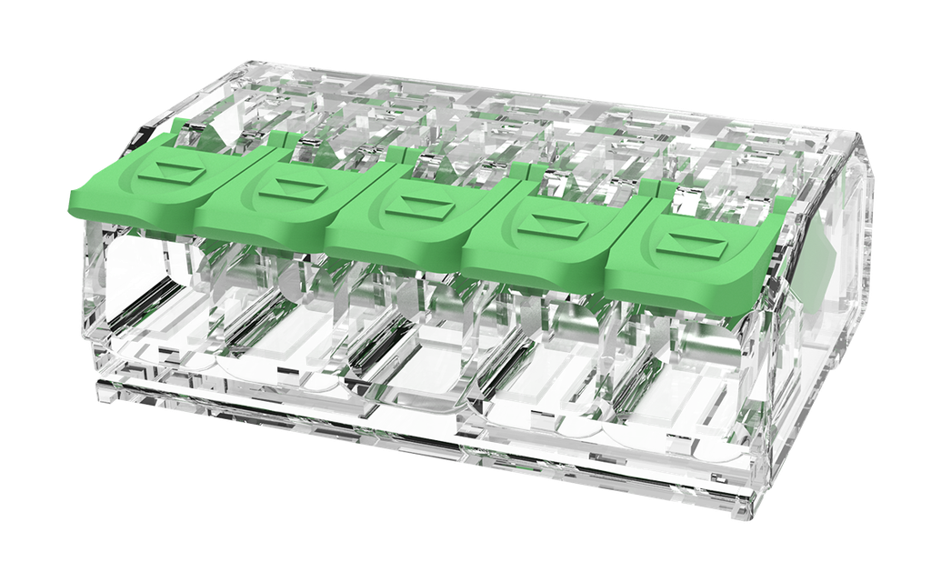 Vipuliitin Harju 5-napainen 0.2-4 mm² 30 kpl