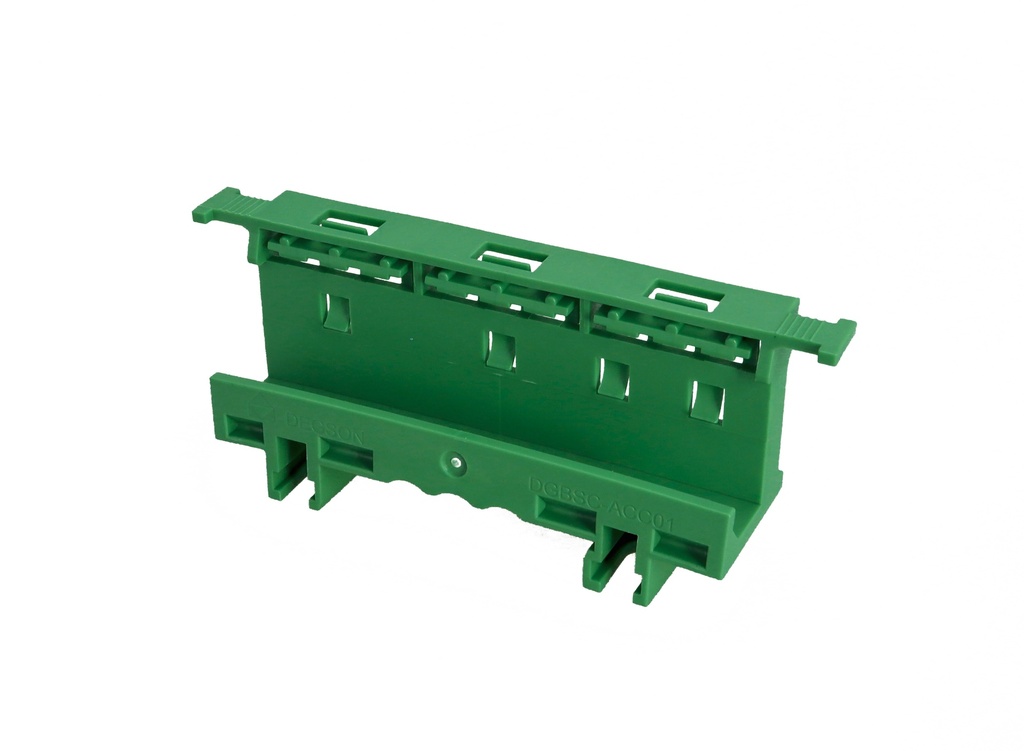 Din-kiskoadapteri vihreä