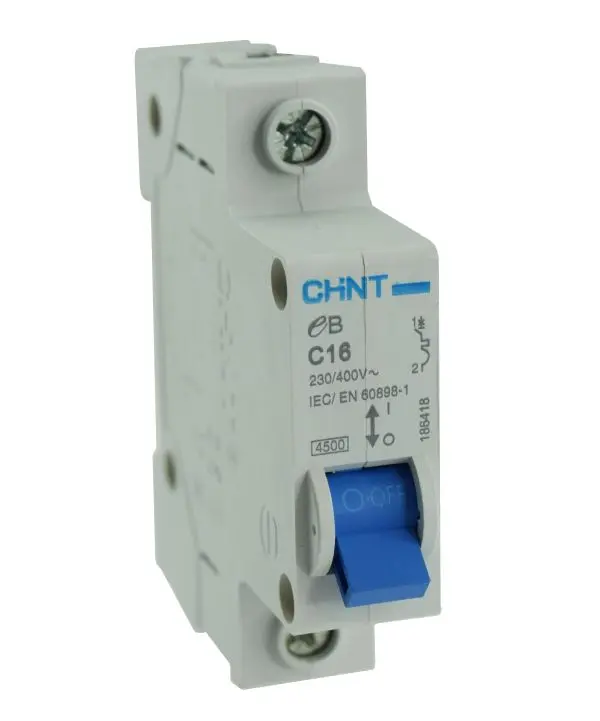 Johdonsuoja-automaatti 16A 1-napainen C-käyrä irto