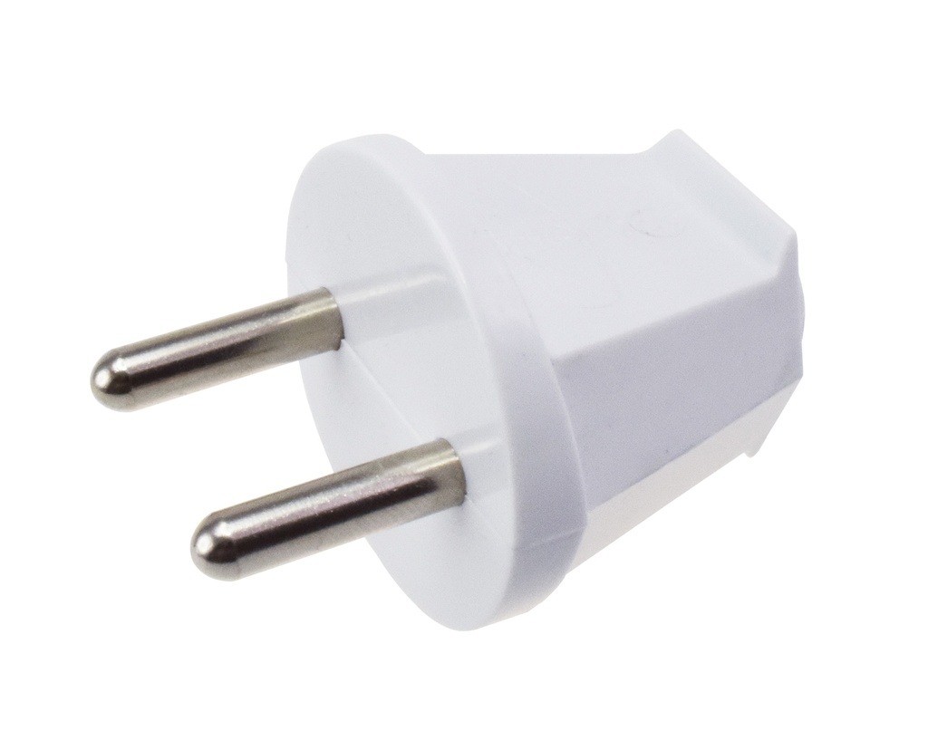 Pistotulppa maadoittamaton valkoinen