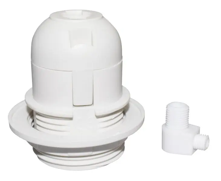 Lampunpidin kierteellä E27 valkoinen