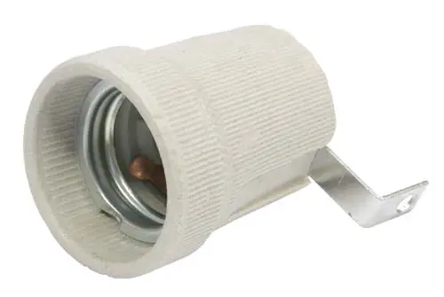 Lampunpidin E27 posliini