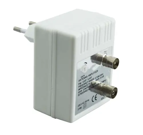 Antennivahvistin säädettävä