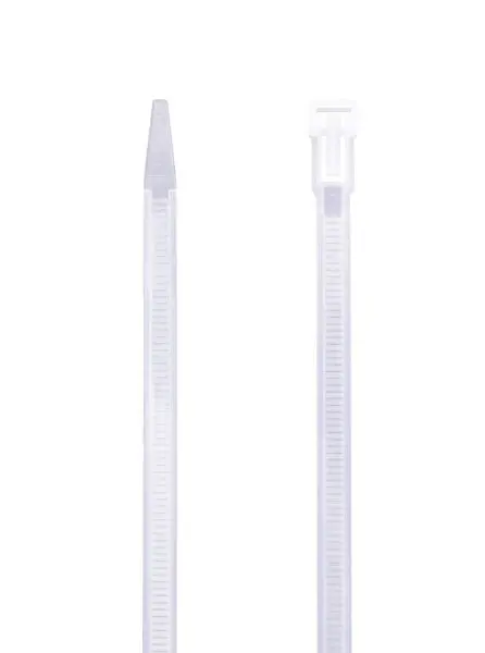 Nippuside avattava 7,5x200 valkoinen 10 kpl