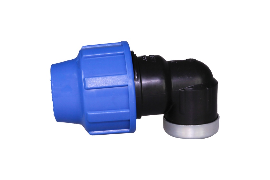 Kulmaliitin sisäkierre 40x5/4' muovi