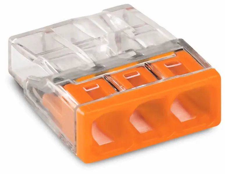 Wago rasialiitin 3-napainen 0.5-2.5 mm² 30 kpl