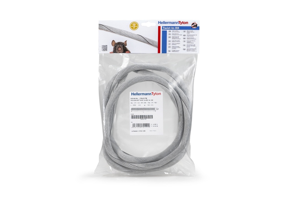 Suojasukka Twist-In-RR 10-13 mm, 3 m