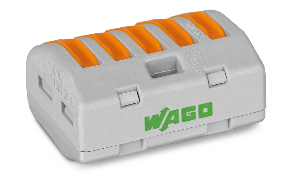 Wago rasialiitin 5-napainen 0.08-4 mm² 5 kpl