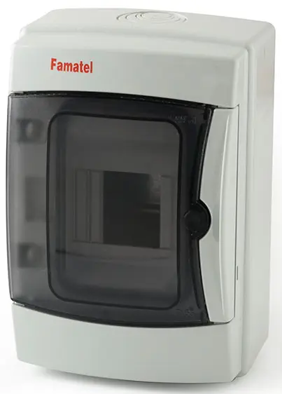 Moduulikotelo pinta 4 moduulia IP65 Famatel