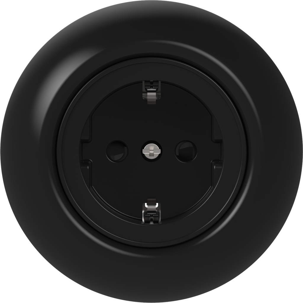 Pistorasia Schneider Renova 1-os uppo musta IP21