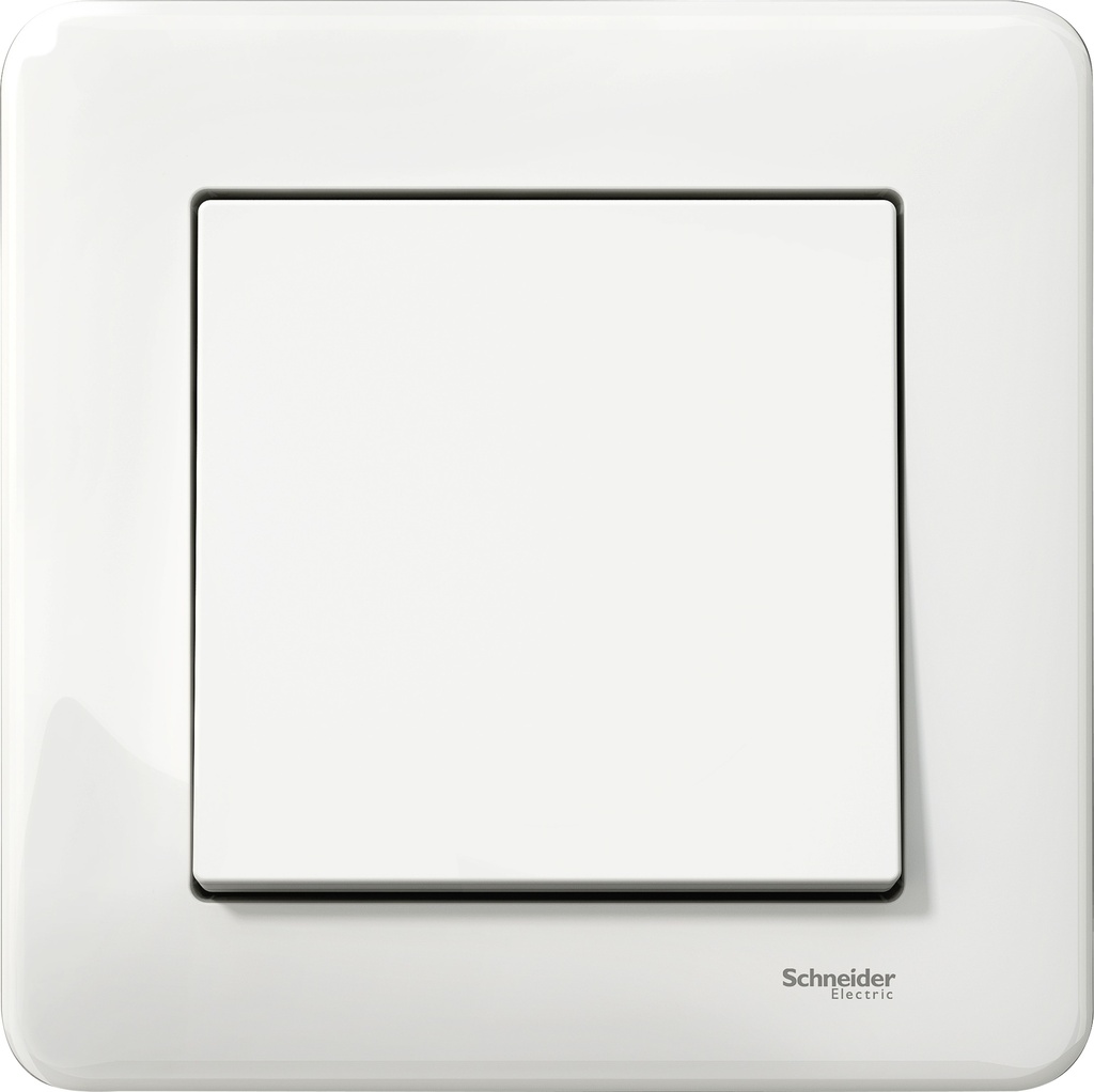 Kytkin Schneider Exxact 6/1 uppo valkoinen